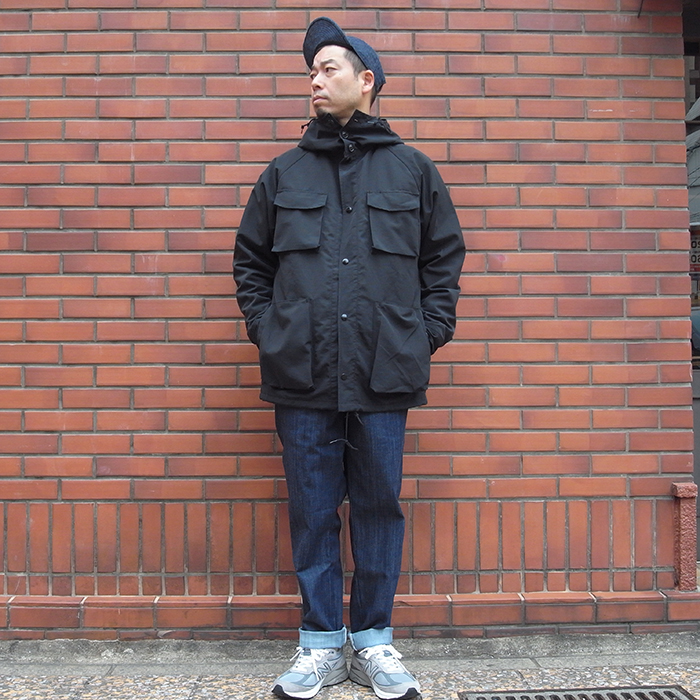 ササフラス　digs crew bud jacket  M ブラック　60/40スウェット