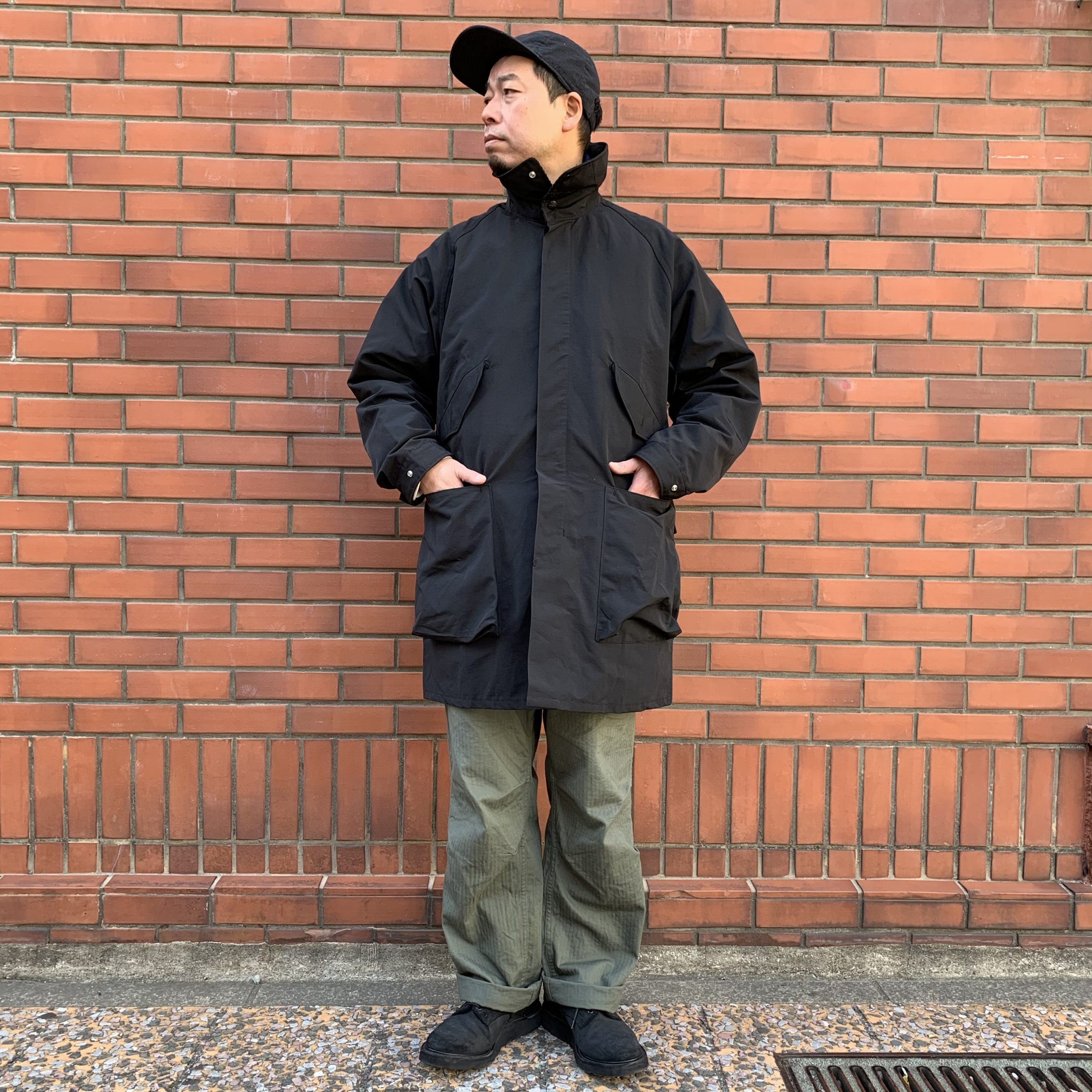 当日発送可能 - SASSAFRAS／DIGS CREW TUBE COAT(60/40) - 激安