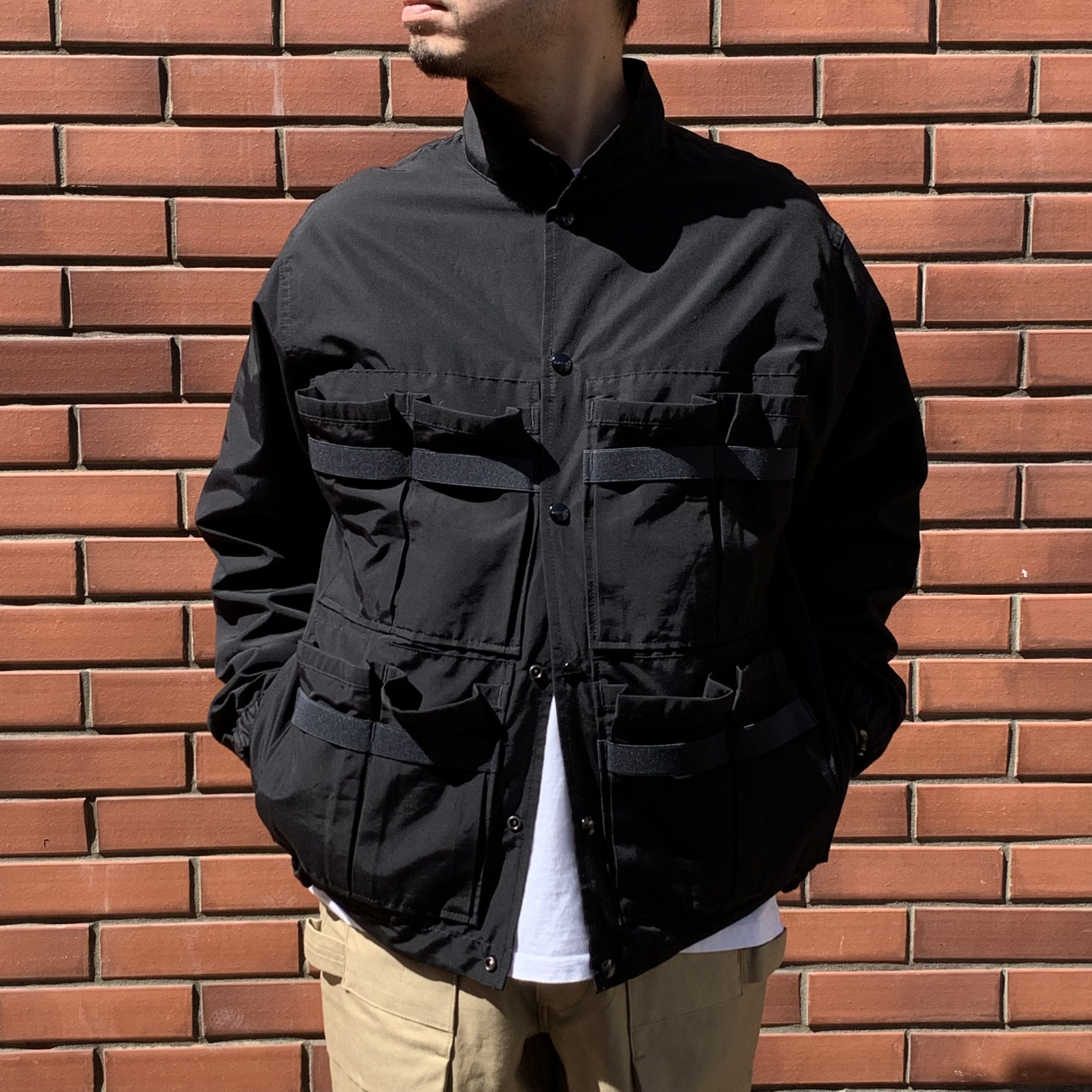 SASSAFRAS Sprayer & Caps Jacket(T/C Weather×60/40) | INDIGO BLUE