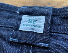 SASSAFRAS T.P.Landscaper Pants(13oz Slab Denim)