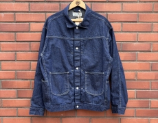SASSAFRAS Gardeners Jacket(8oz Military Denim)