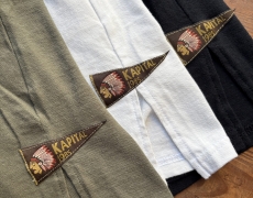 KAPITAL 20/-天竺 ノースリーブBIG-T(1flag)