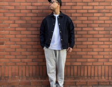 SASSAFRAS Gardeners Jacket（13.5oz Denim）- Indigo Stitch