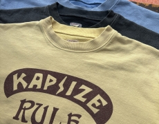 KAPITAL 裏毛 クルースウェット(KAPSIZE RULEpt)