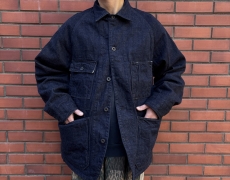 KAPITAL 12ozデニム　CACTUSカバーオール（黒糸ver_）