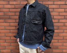 KAPITAL 14ozデニム 1ST JKT（黒糸ver_）