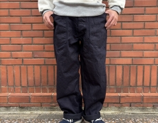 SASSAFRAS D Scoop Pants(Herringbone Denim)