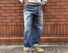 KAPITAL 13.5ozジンバブエデニム 5P モンキーTH（ZIP仕様）