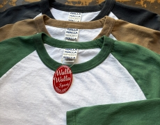 WALLA WALLA SPORT 3/4 BASEBALL TEE 2TONE